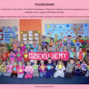 Podziękowanie od przedszkola